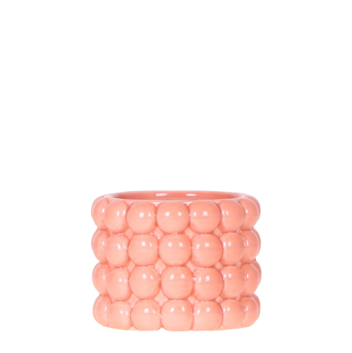 Kolibri Home | Poppy Ziertopf - Orange - Ø6cm 