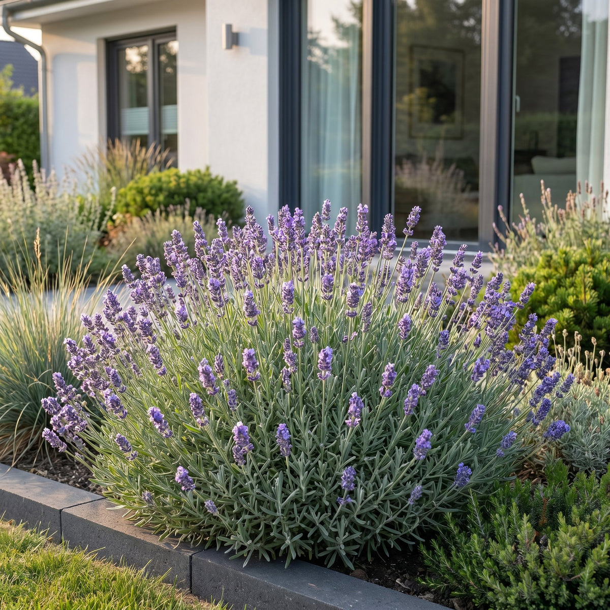 Lavendel 'Dwarf Blue' – Lavandula angustifolia 'Dwarf Blue' – Topf Ø11cm – Ansicht 6