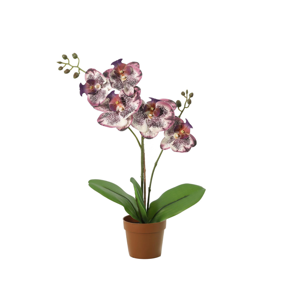 ARTIFICIAL Phalaenopsis orchid purple - 41cm 