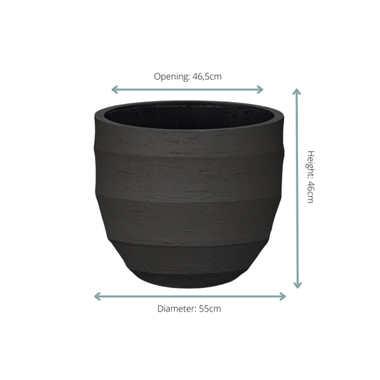 Pot Bordo New Egg Earth - D55 x H46 