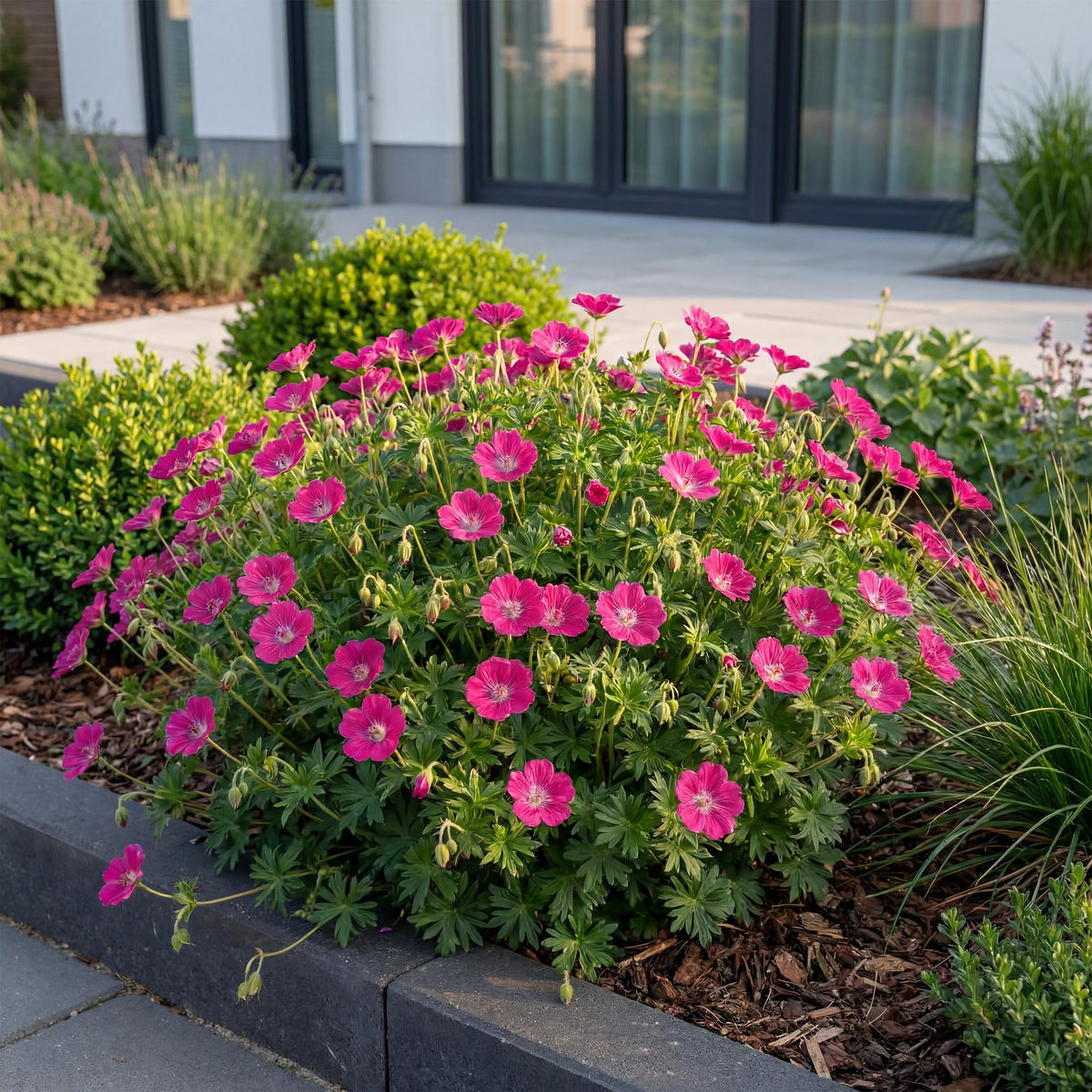 Storchschnabel 'Max Frei' – Geranium sanguineum 'Max Frei' – 3 Pflanzen – Topf Ø11cm – Ansicht 6