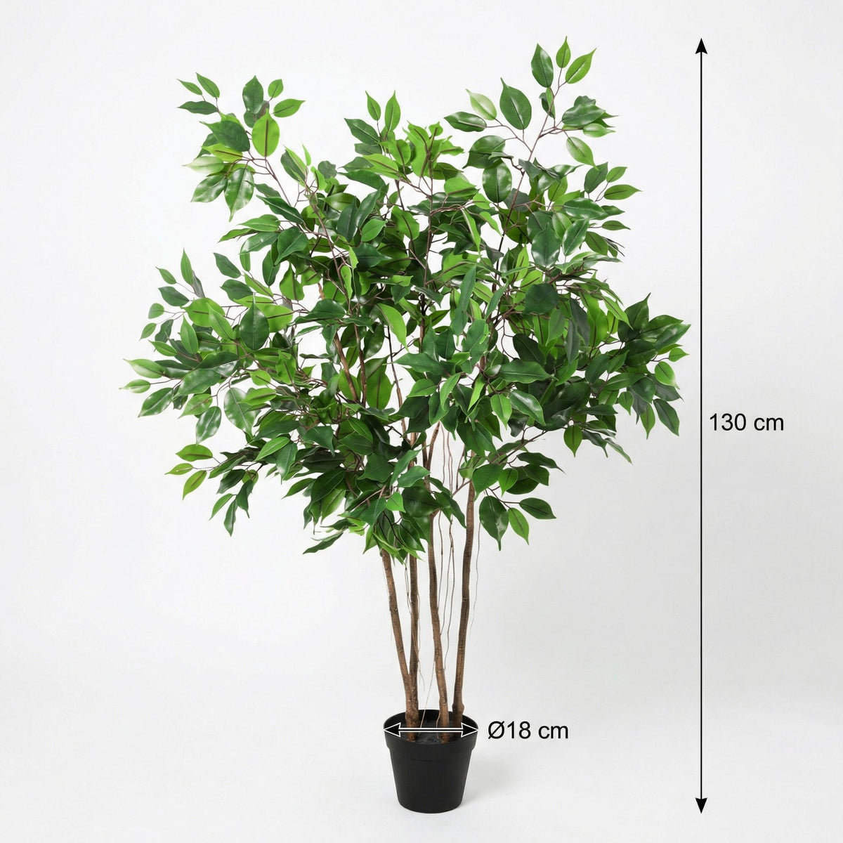 ARTIFICIAL Ficus Benjamina - 128cm 