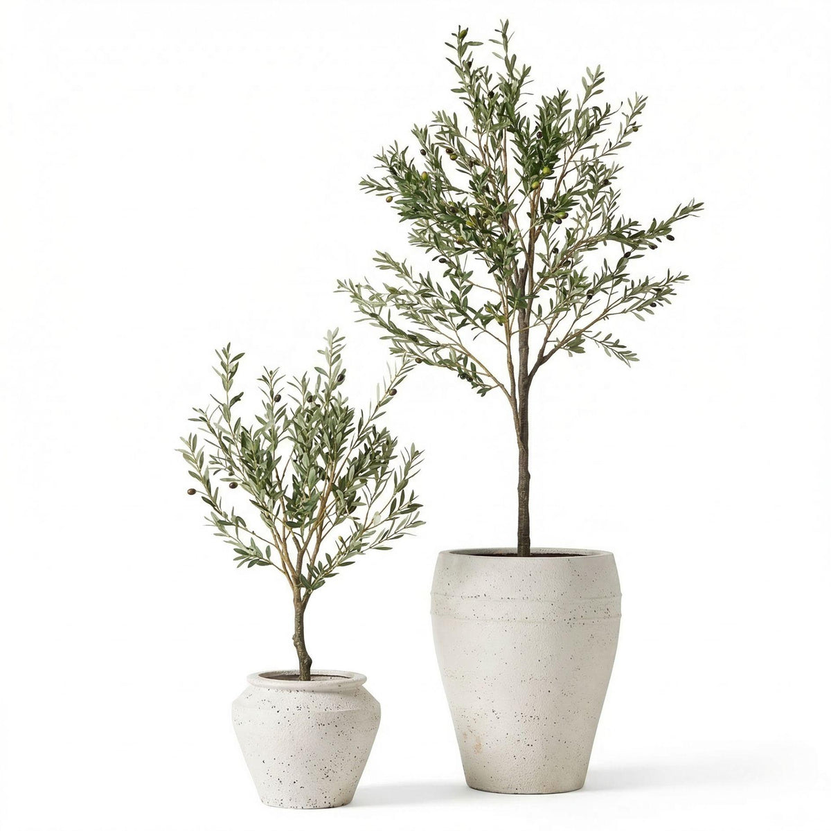 Künstlicher Olivenbaum im Topf - Kunstpflanze - 140 cm 