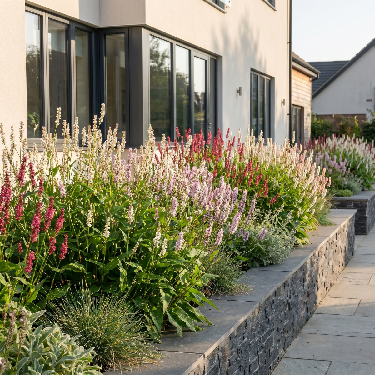 Knöterich 'Tricolour' – Persicaria 'Tricolour' – 6 Pflanzen – Topf Ø11cm – Ansicht 6