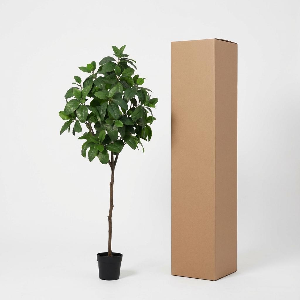 Magnolia Kunstpflanze 190cm – Große Magnolienbaum Deko Pflanze – Pflegefreie Zimmerpflanze für Wohnzimmer Büro & Empfangsbereich - Oasis of Life