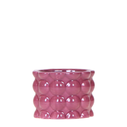 Kolibri Home | Cotton Shine Übertopf - Purple - Ø6cm 