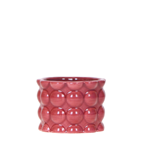 Kolibri Home | Cotton Shine Übertopf - Red - Ø6cm 