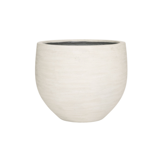 Jumbo Orb Ivory Washed - D53xH45 