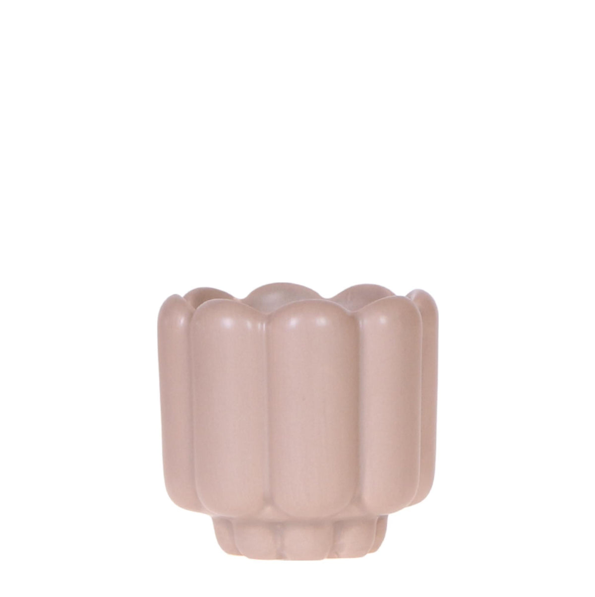 Kolibri Home | Retro-Ziertopf - Sand - Ø6cm 