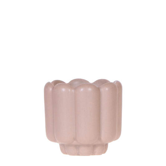 Kolibri Home | Retro-Ziertopf - Sand - Ø6cm 