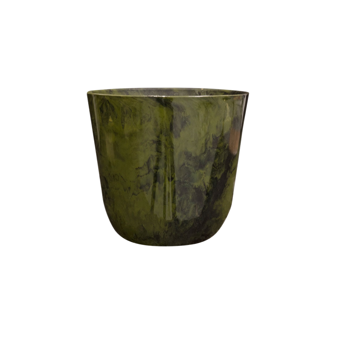 Pot Palermo marble groen D27 x H25 
