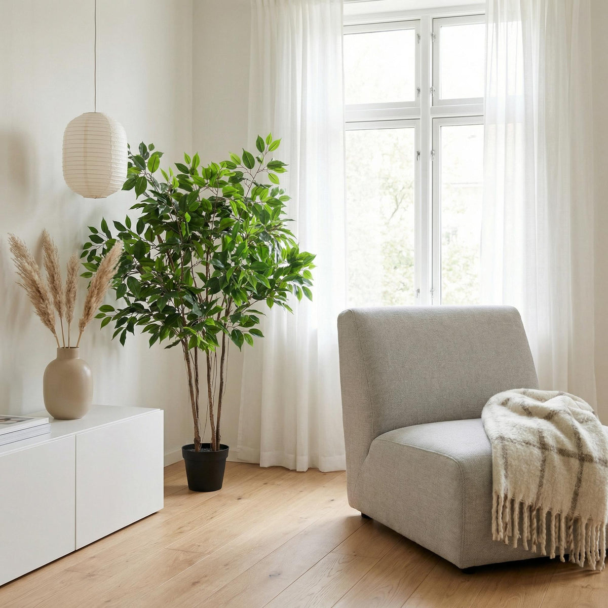 ARTIFICIAL Ficus Benjamina - 128cm 