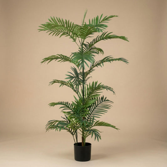 Palm Phoenix Kunstpflanze – ca.120cm – Realistische künstliche Palme – Pflegefreie Dekopflanze für Wohnzimmer Büro Gastronomie & Empfangsbereiche - Oasis of Life