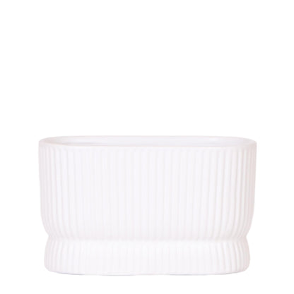 Kolibri Home | Diabolo Twin Ziertopf - White 