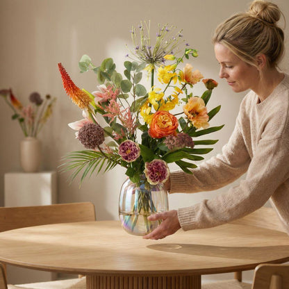 Kunstblumenstrauß - Tropical Chic Deluxe - Real Touch - 13 Stiele - ↑ 105 cm 