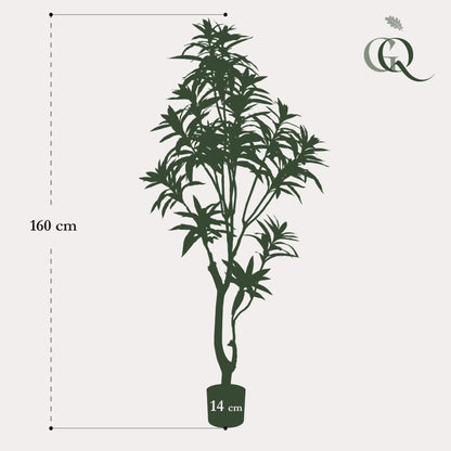Kunstpflanze - Dracaena - Drachenbaum - 155 cm 