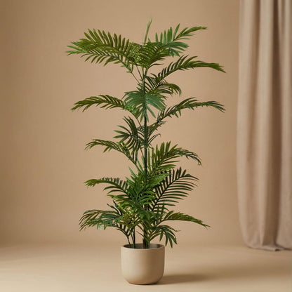 Palm Phoenix Kunstpflanze – ca.120cm – Realistische künstliche Palme – Pflegefreie Dekopflanze für Wohnzimmer Büro Gastronomie & Empfangsbereiche - Oasis of Life