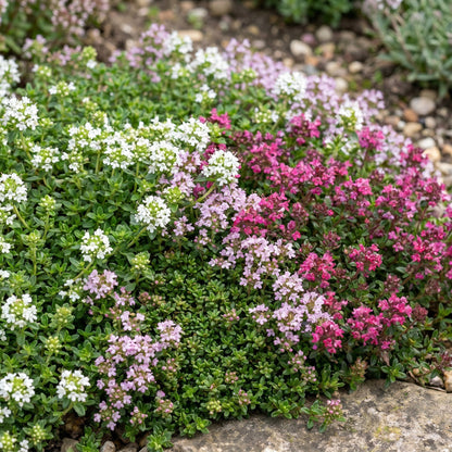 Teppich-Thymian 'Tricolour' – Thymus 'Tricolour' – 6 Pflanzen – Topf Ø11cm – Ansicht 5