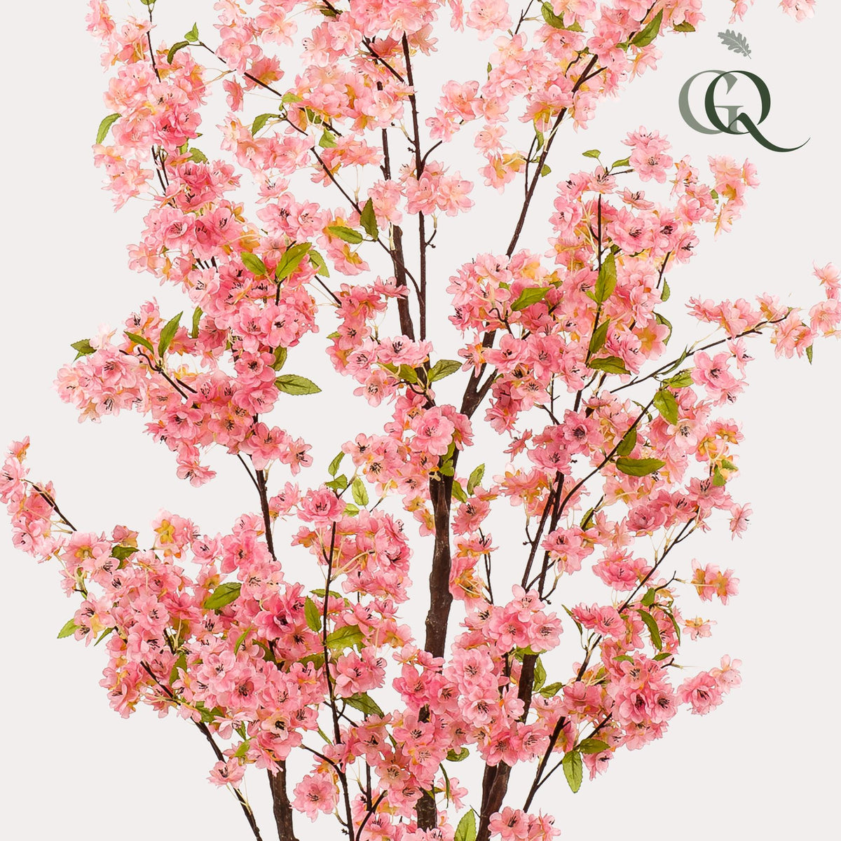 Kunstpflanze Kirschblüte Prunus – Rosa – 175cm – Täuschend echte Kunst-Kirschblüte – Deko-Pflanze für Wohnzimmer, Büro & Eingangsbereich – Ganzjährig blühend 
