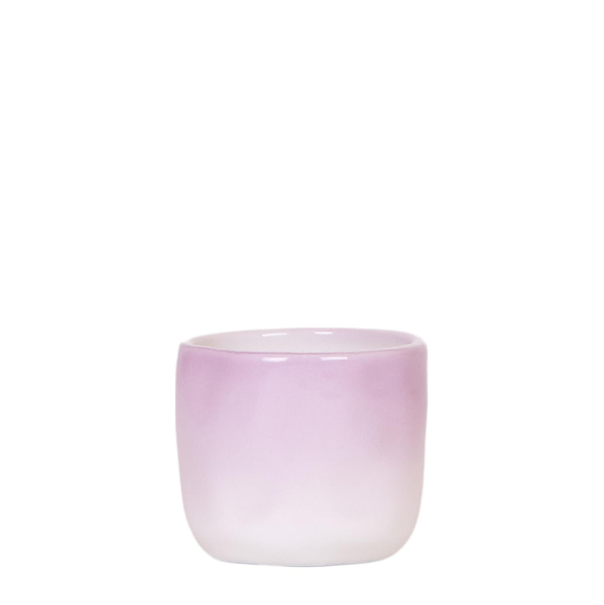 Gradience Übertopf Pink – Ø6cm – Stilvoller Blumentopf mit sanftem Farbverlauf – Elegantes Design für kleine Pflanzen 