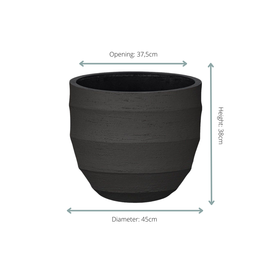 Pot Bordo New Egg Earth- D45 x H38 