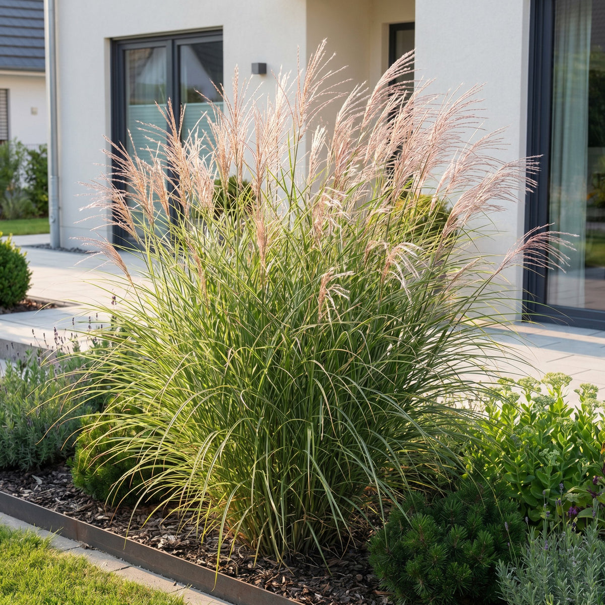 Chinaschilf 'Morning Light' – Miscanthus sinensis 'Morning Light' – Topf Ø11cm – Ansicht 6