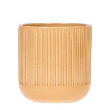 Kolibri Home | Flare Dekotopf - Ocher - Ø9cm 