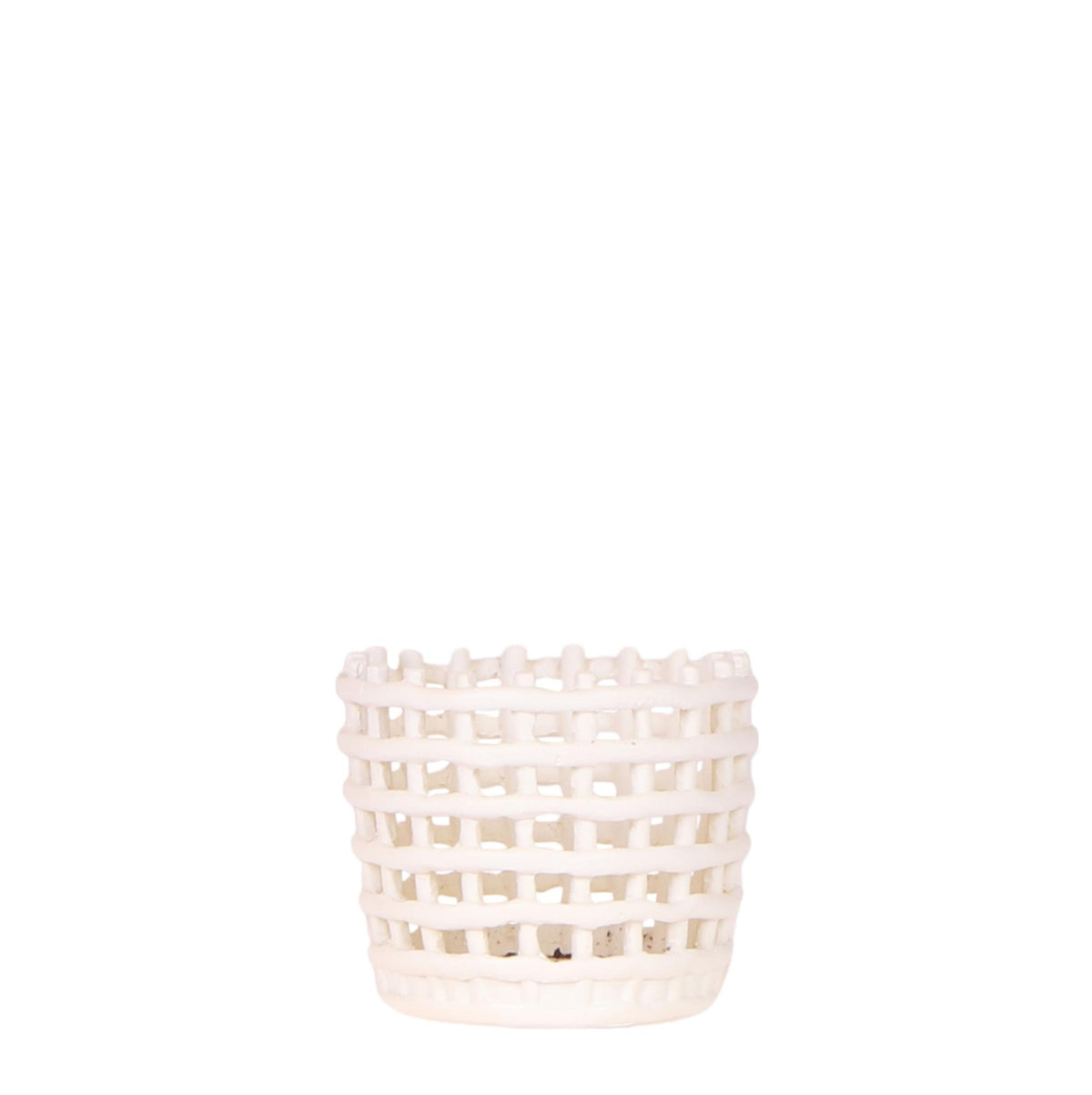 Mesh Ziertopf Ø6cm – Moderner Pflanztopf mit Strukturdesign – Dekorativer Übertopf für Mini Pflanzen & Sukkulenten - Oasis of Life