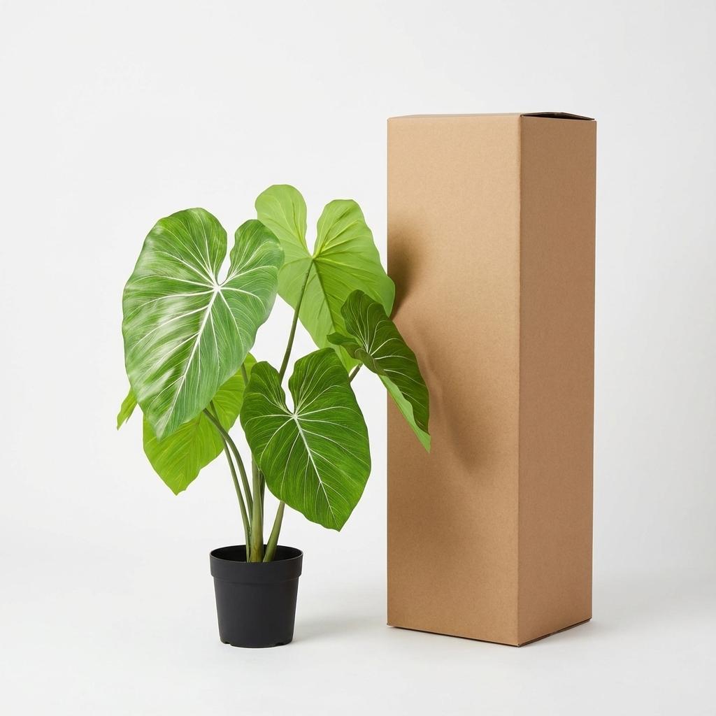 Philodendron Kunstpflanze 100cm – Tropische Deko Pflanze – Pflegefreie Zimmerpflanze für Wohnzimmer Büro & Empfangsbereich - Oasis of Life
