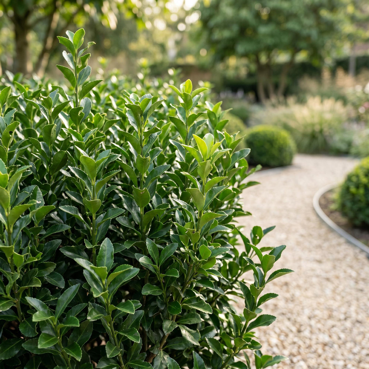 Pfaffenhütchen – Euonymus japonicus 'Green Spire' – 16 Heckenpflanzen – Topf Ø9cm – Höhe 20-25cm – Ansicht 5