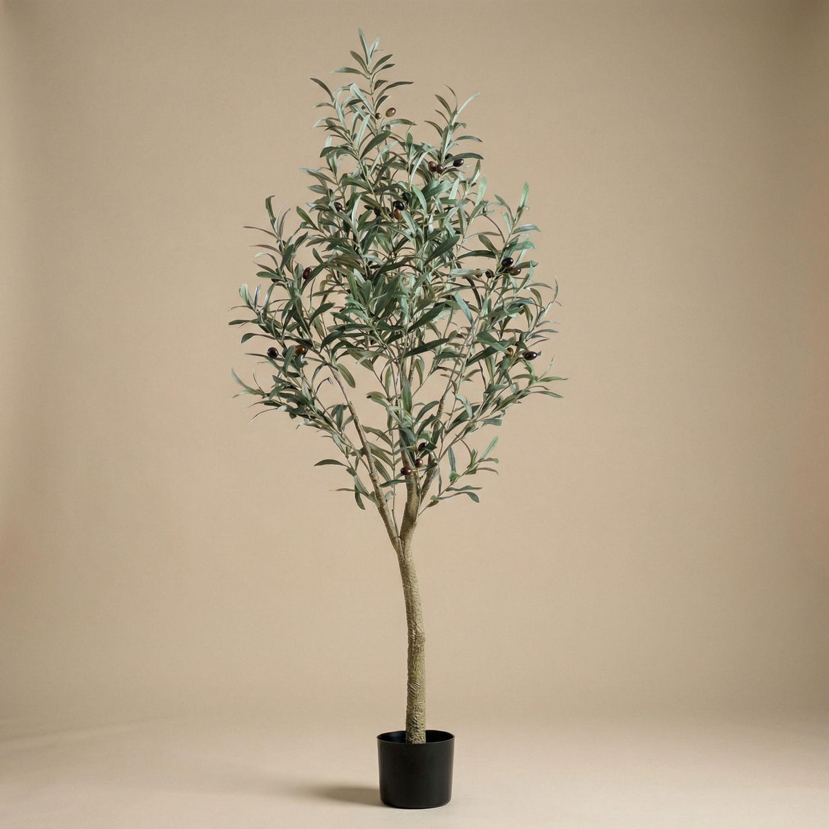 Künstlicher Olivenbaum im Topf - Kunstpflanze - 140 cm 