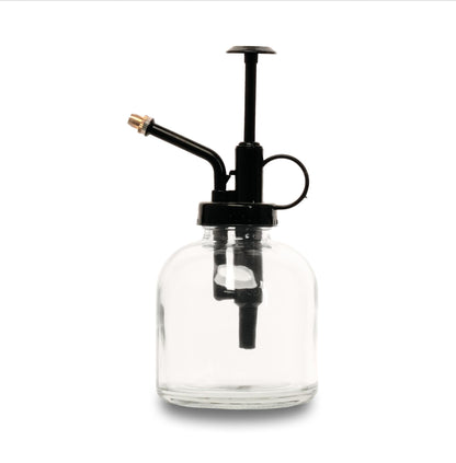 Pflanzensprühflasche – Glas – 300 ml – Feiner Sprühnebel für Zimmerpflanzen, Terrarien & empfindliche Blätter – Stilvoll & Praktisch 