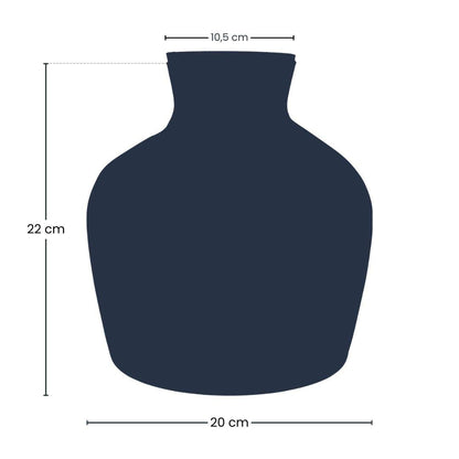 Terrarium fles met LED-verlichting - Gesloten terrarium - Little Joe - ↑ 22 cm - Ø 20 cm 