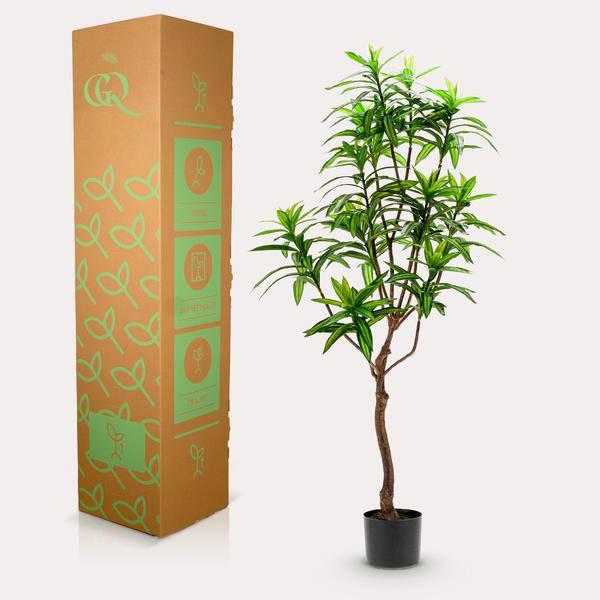 Kunstpflanze - Dracaena - Drachenbaum - 130 cm 