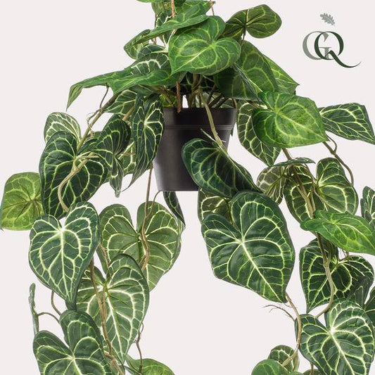 Kunstpflanze - Anthurium Clarinervium - 80 cm 