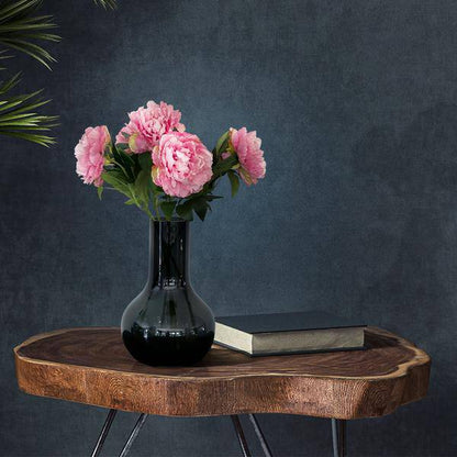 Künstliche Blumenstrauß Pfingstrosen Hellrosa – 5 Stück je 65cm – Realistische Kunstblumen – Romantischer Deko Blumenstrauß – Langlebige & pflegeleichte Dekoration für Zuhause, Büro & Events 