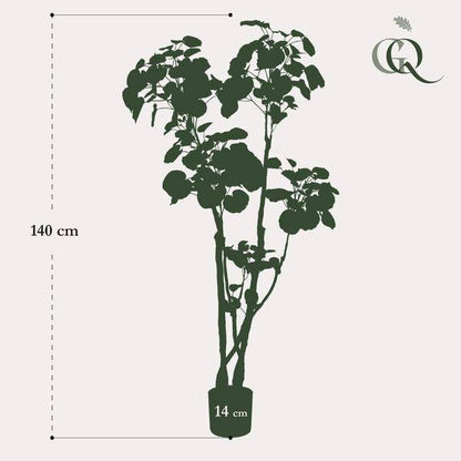 Kunstpflanze - Polyscias - Aralia - 135 cm 