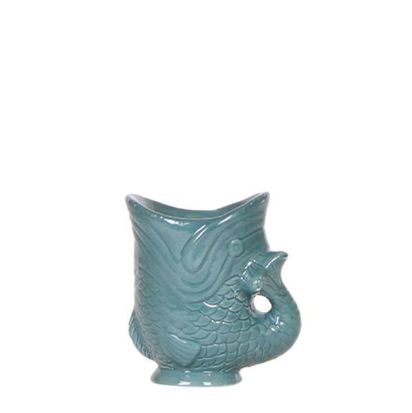 Fisch Topf - Grün - Ø6cm 