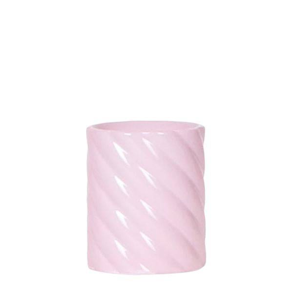 Candy Dekotopf - Hoch - Rosa - Ø6cm 