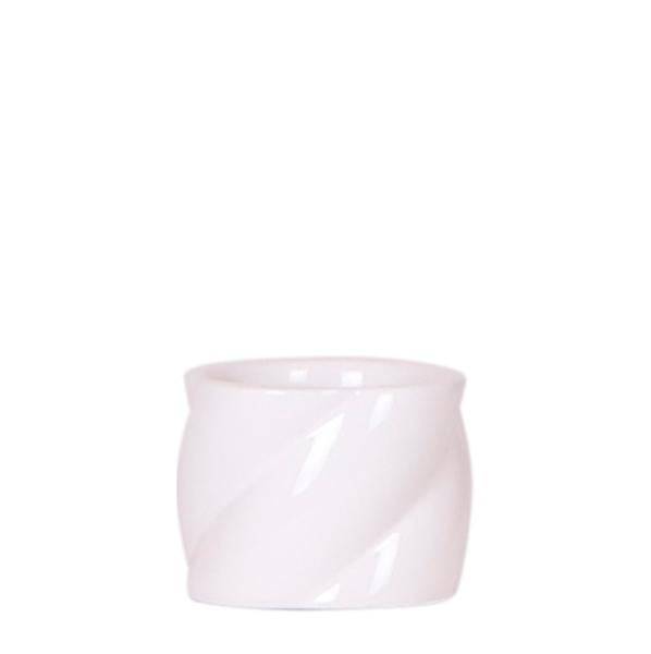 Candy Dekotopf - Weiß - Ø6cm 