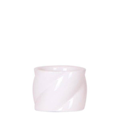 Candy Dekotopf - Weiß - Ø6cm 