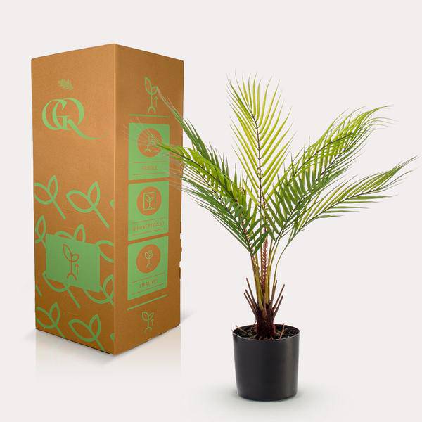 Kunstpflanze - Chamaedorea Elegans - Bergpalme - 50 cm 