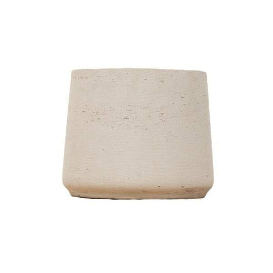 Topf Jumbo Patt Beige Gewaschen – D56cm x H47cm – Moderner Pflanzkübel in Natursteinoptik – Groß, robust & dekorativ – Für Zimmerpflanzen & Außenbereich 