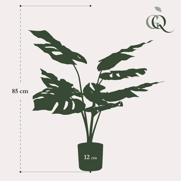 Kunstpflanze - Monstera Deliciosa - Löcherpflanze - 65 cm 