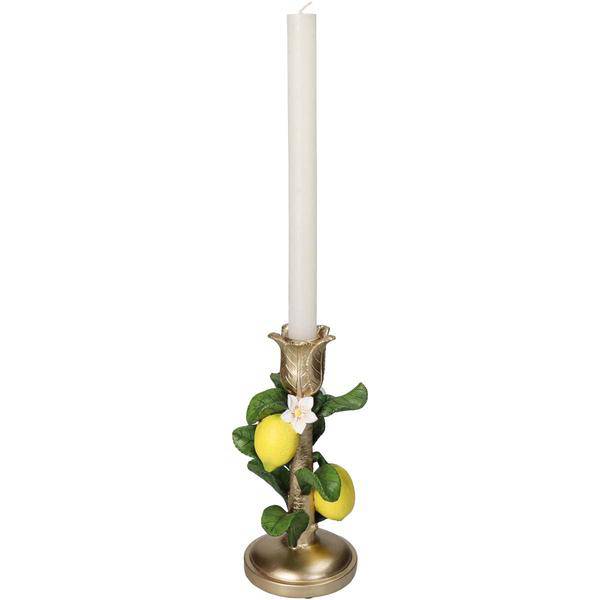 Kerzenständer - Zitrone - ↑18 cm - Kerzenleuchter 