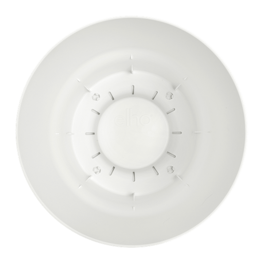 Blumentopf Greenville Rund Weiß – Ø14cm – Höhe 13cm – Moderner Pflanztopf für Zimmerpflanzen & Garten – Robust & nachhaltig – Indoor & Outdoor 