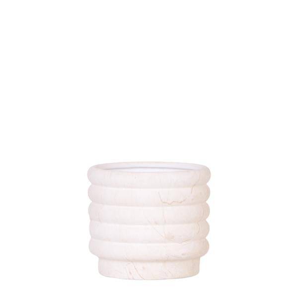 Marmor-Topf - Leicht - Ø12cm 