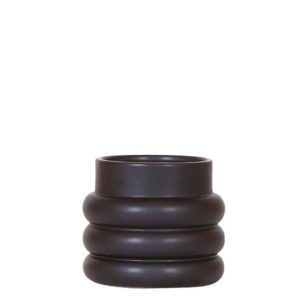 Topf Blase schwarz - Ø9cm 