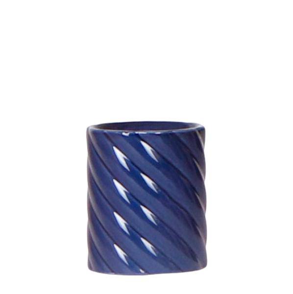 Candy Dekotopf - Hoch - Blau - Ø6cm 