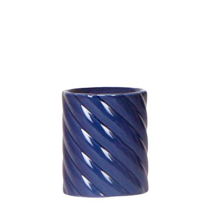 Candy Dekotopf - Hoch - Blau - Ø6cm 